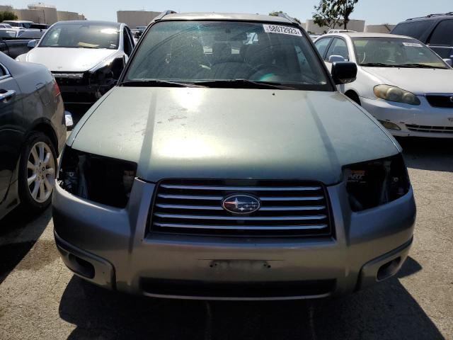 JF1SG67616H738102 - 2006 SUBARU FORESTER 2.5X LL BEAN GREEN photo 5