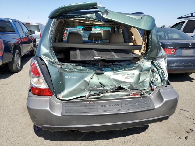JF1SG67616H738102 - 2006 SUBARU FORESTER 2.5X LL BEAN GREEN photo 6