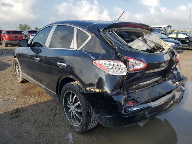 JNKAJ09E28M301646 - 2008 INFINITI EX35 BASE შავი ფოტო 2