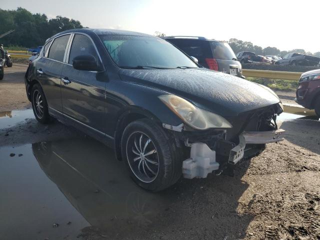 JNKAJ09E28M301646 - 2008 INFINITI EX35 BASE შავი ფოტო 4