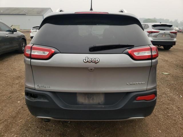 1C4PJLDB5GW346240 - 2016 JEEP CHEROKEE LIMITED SILVER photo 6