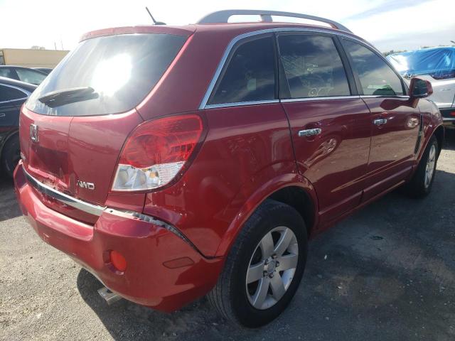 3GSFLKE7XAS607430 - 2010 SATURN VUE XR RED photo 4