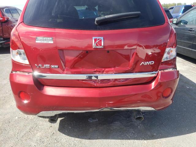 3GSFLKE7XAS607430 - 2010 SATURN VUE XR RED photo 9