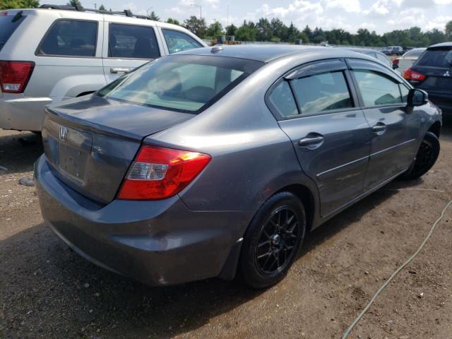 19XFB2F99CE042409 - 2012 HONDA CIVIC EXL GRAY photo 3