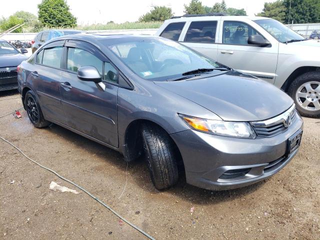 19XFB2F99CE042409 - 2012 HONDA CIVIC EXL Մոխրագույն լուսանկար 4