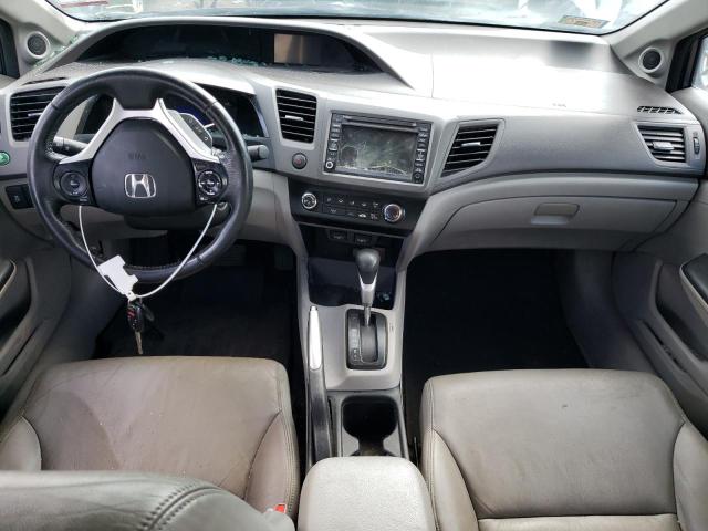 19XFB2F99CE042409 - 2012 HONDA CIVIC EXL Մոխրագույն լուսանկար 8