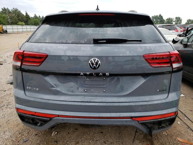 1V2SE2CA7PC219233 - 2023 VOLKSWAGEN ATLAS CROS SEL R-LINE GRAY photo 6