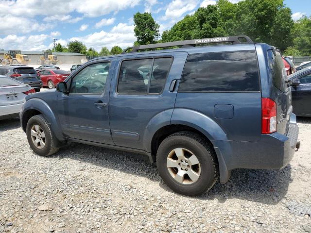 5N1AR18W97C628037 - 2007 NISSAN PATHFINDER LE BLUE photo 2