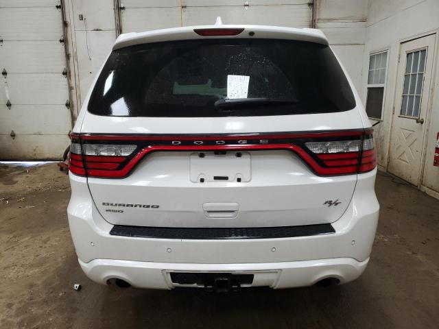 1C4SDJCT6GC416880 - 2016 DODGE DURANGO R/T WHITE photo 6