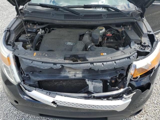 1FM5K8D81EGA81521 - 2014 FORD EXPLORER XLT BLACK photo 12