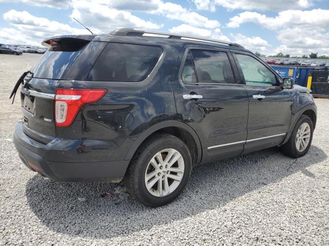 1FM5K8D81EGA81521 - 2014 FORD EXPLORER XLT BLACK photo 3