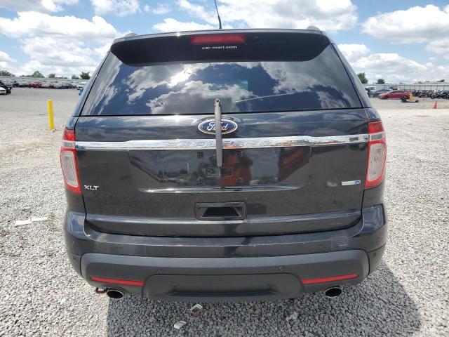 1FM5K8D81EGA81521 - 2014 FORD EXPLORER XLT BLACK photo 6