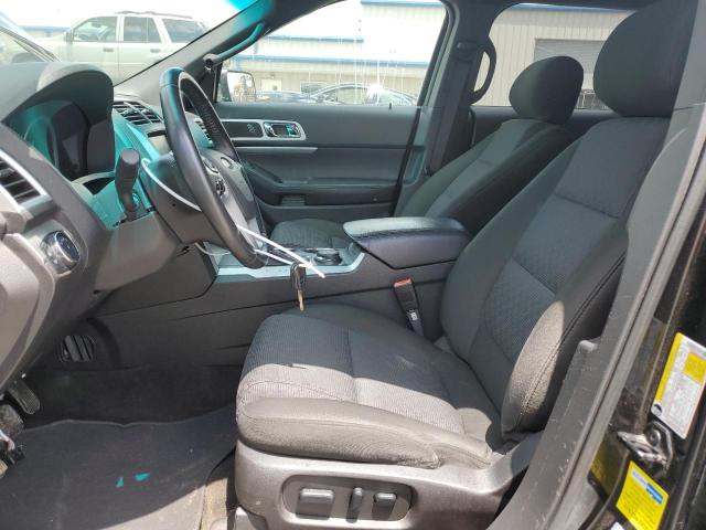 1FM5K8D81EGA81521 - 2014 FORD EXPLORER XLT BLACK photo 7