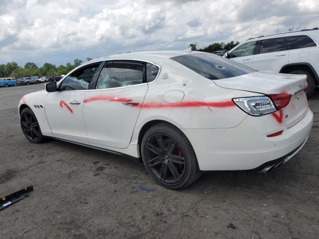 ZAM56RRA1E1122030 - 2014 MASERATI QUATTROPOR S WHITE photo 2