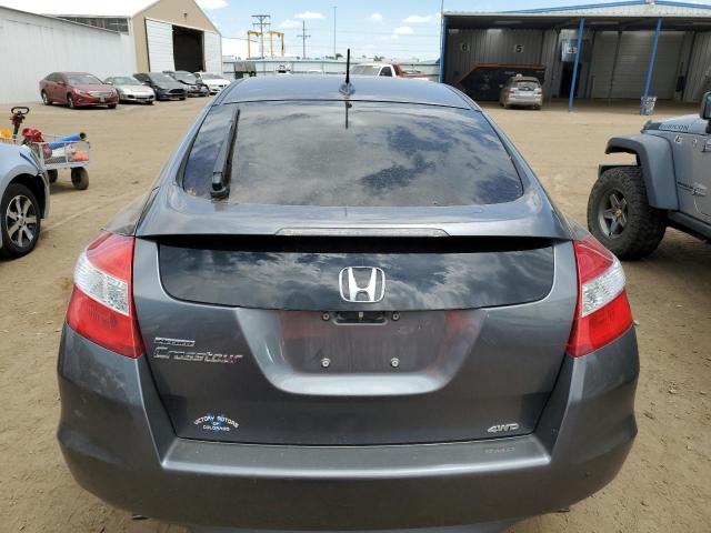 5J6TF2H58AL014990 - 2010 HONDA ACCORD CRO EXL GRAY photo 6