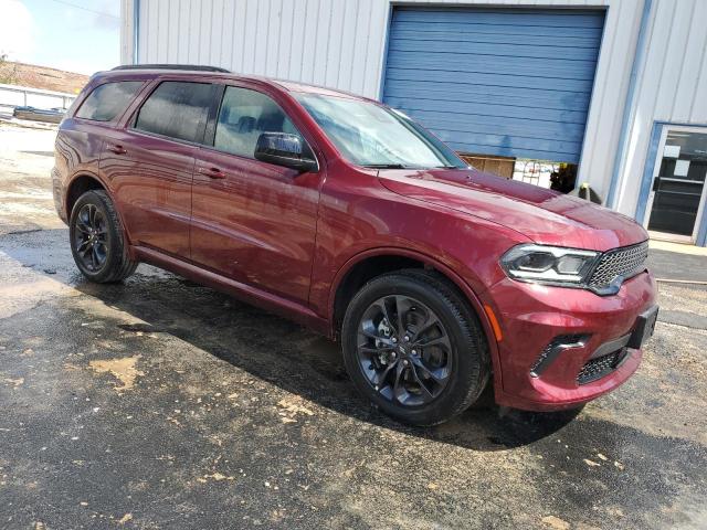 1C4RDHAG1RC149910 - 2024 DODGE DURANGO SXT BURGUNDY photo 4