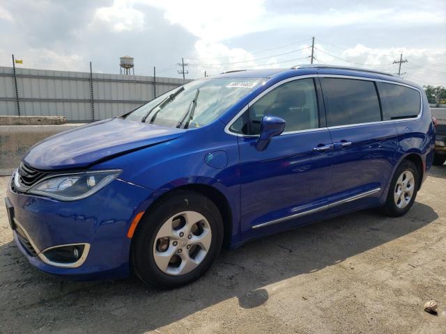 2C4RC1L72JR248318 - 2018 CHRYSLER PACIFICA HYBRID TOURING L BLUE photo 1