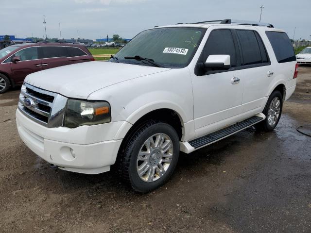 1FMFU205X9EB11009 - 2009 FORD EXPEDITION LIMITED WHITE photo 1