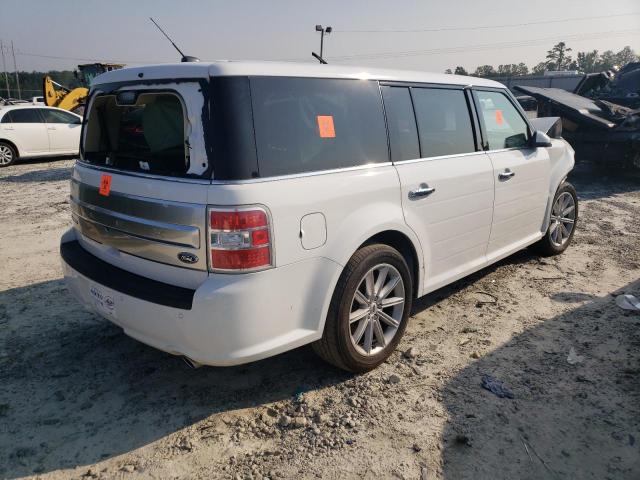 2FMGK5D85JBA07379 - 2018 FORD FLEX LIMITED WHITE photo 3