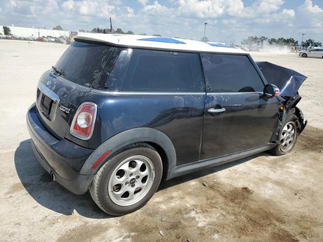 WMWSU3C51DT691630 - 2013 MINI COOPER BLUE photo 3