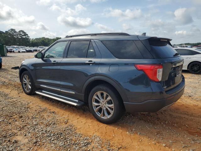 1FMSK8DH4NGB27006 - 2022 FORD EXPLORER XLT BLUE photo 2