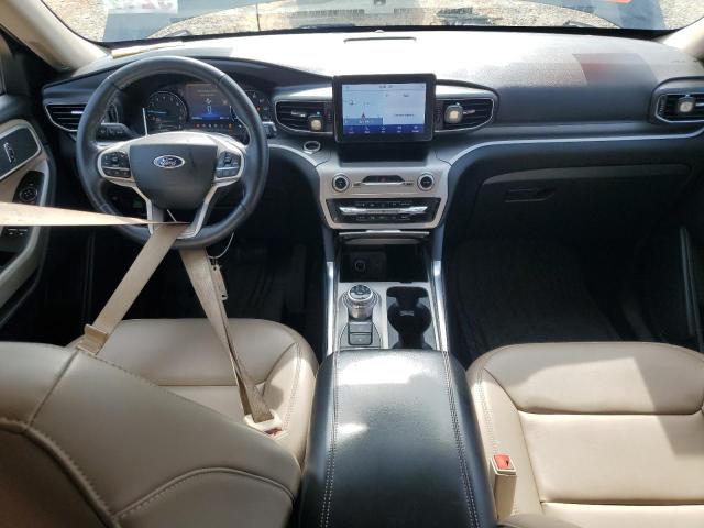 1FMSK8DH4NGB27006 - 2022 FORD EXPLORER XLT BLUE photo 8