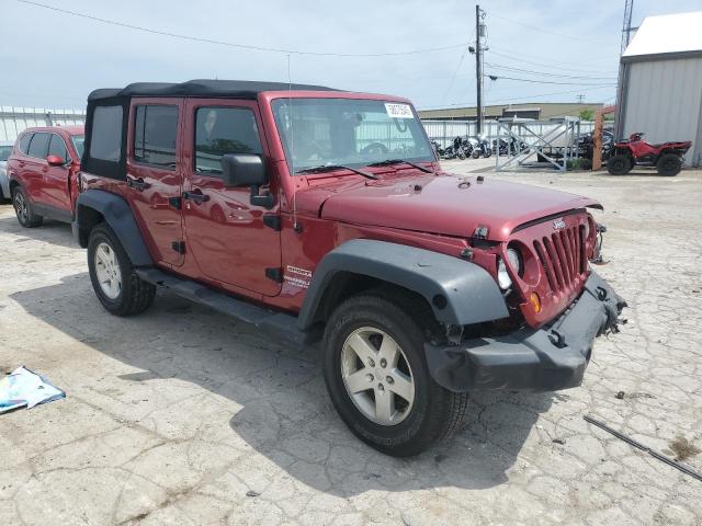 1C4HJWDG2DL555398 - 2013 JEEP WRANGLER U SPORT 棕色 照片 4