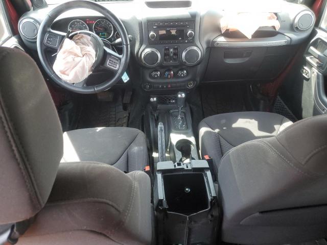 1C4HJWDG2DL555398 - 2013 JEEP WRANGLER U SPORT 棕色 照片 8