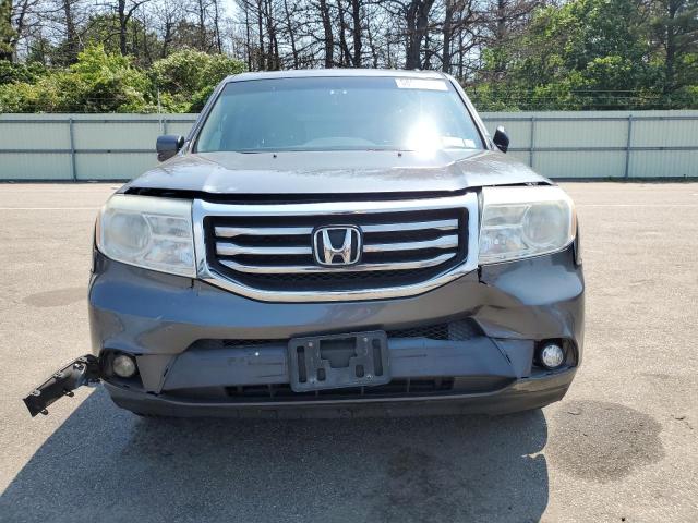 5FNYF4H56DB066987 - 2013 HONDA PILOT EXL GRAY photo 5