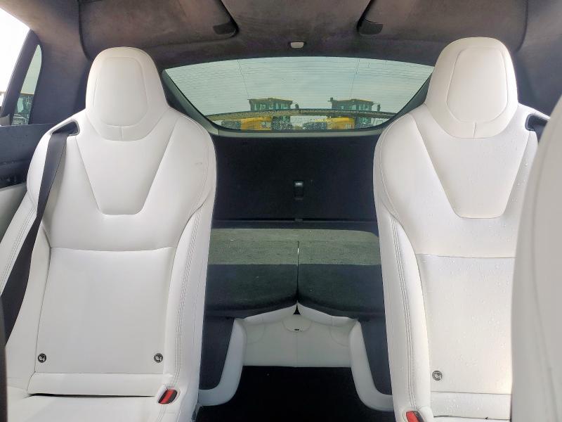 5YJXCBE26LF300014 - 2020 TESLA MODEL X 蓝色 照片 10