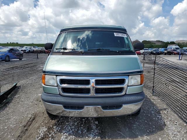 2B6HB11Z4WK118919 - 1998 DODGE RAM VAN B1500 GREEN photo 5