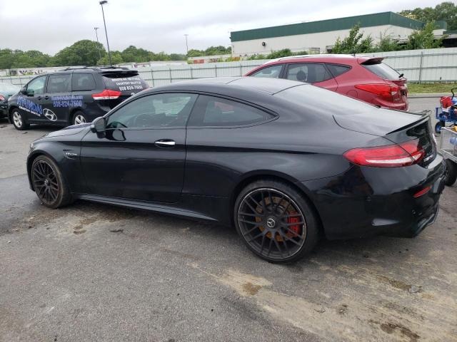 WDDWJ8HB5KF836405 - 2019 MERCEDES-BENZ C 63 AMG-S BLACK photo 2