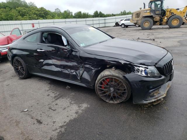 WDDWJ8HB5KF836405 - 2019 MERCEDES-BENZ C 63 AMG-S BLACK photo 4