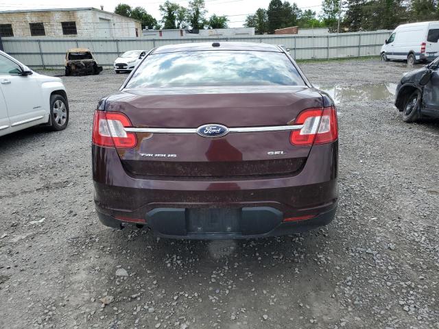 1FAHP2EW8CG132125 - 2012 FORD TAURUS SEL BROWN photo 6