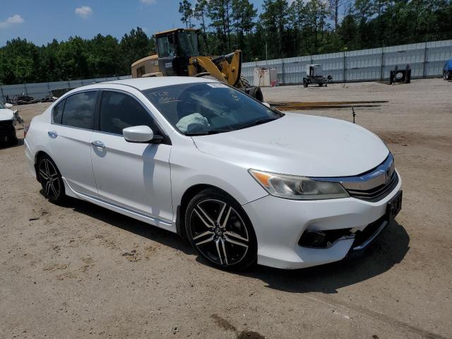 1HGCR2F11HA003365 - 2017 HONDA ACCORD SPORT SPECIAL EDITION WHITE photo 4