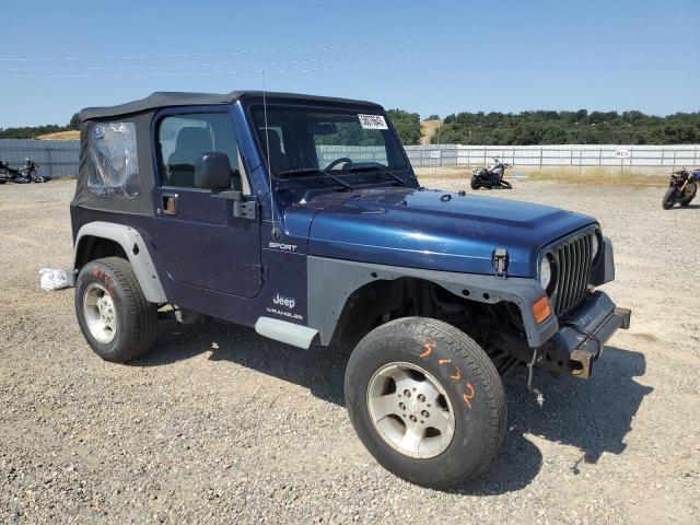 1J4FA49S63P311456 - 2003 JEEP WRANGLER / SPORT TWO TONE photo 4