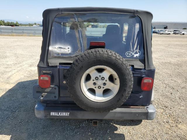 1J4FA49S63P311456 - 2003 JEEP WRANGLER / SPORT TWO TONE photo 6