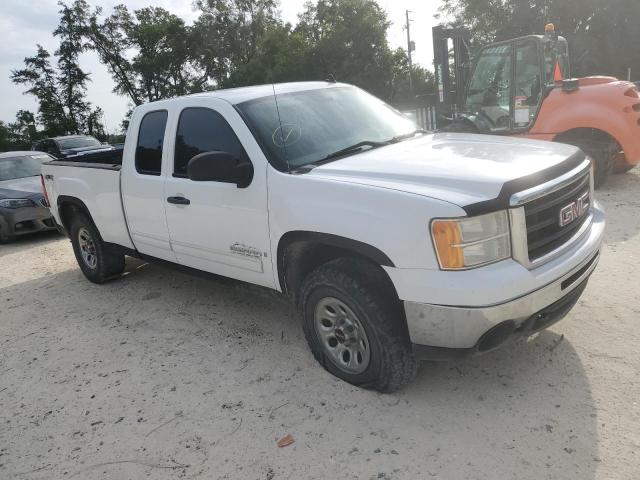 1GTEK19C79Z251965 - 2009 GMC SIERRA K1500 WHITE photo 4