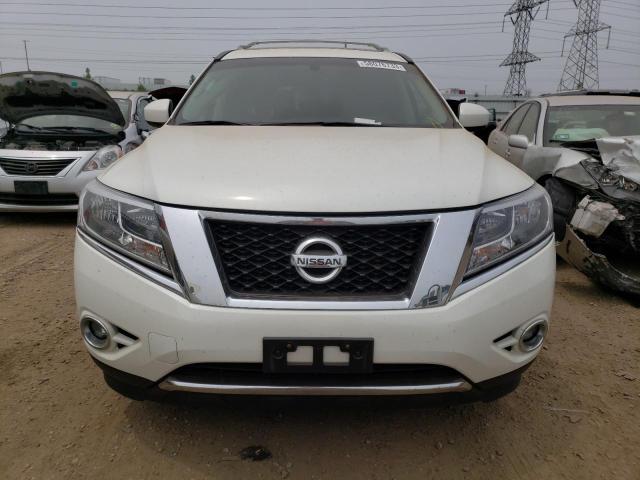 5N1AR2MM7EC714678 - 2014 NISSAN PATHFINDER S WHITE photo 5