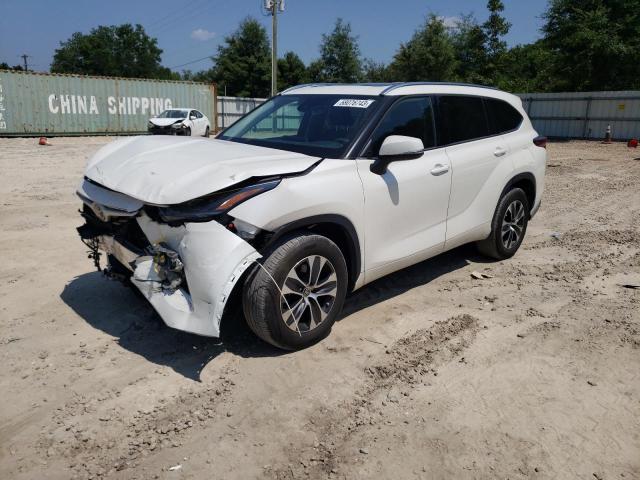 5TDGZRAH0MS047836 - 2021 TOYOTA HIGHLANDER XLE Ağ foto 1