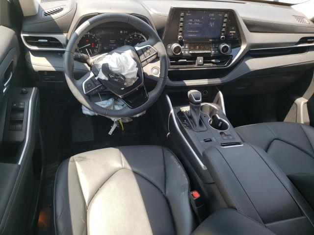 5TDGZRAH0MS047836 - 2021 TOYOTA HIGHLANDER XLE Ağ foto 8