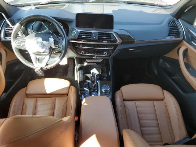 5UXTR9C51KLP77172 - 2019 BMW X3 XDRIVE30I BLUE photo 8