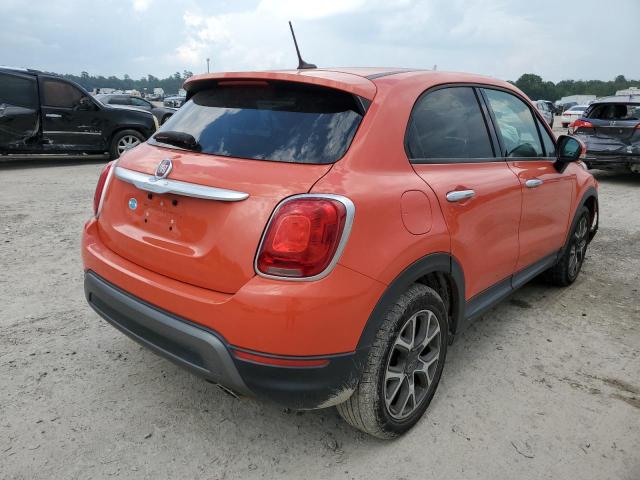 ZFBCFXCT7GP372689 - 2016 FIAT 500X TREKKING ORANGE photo 4