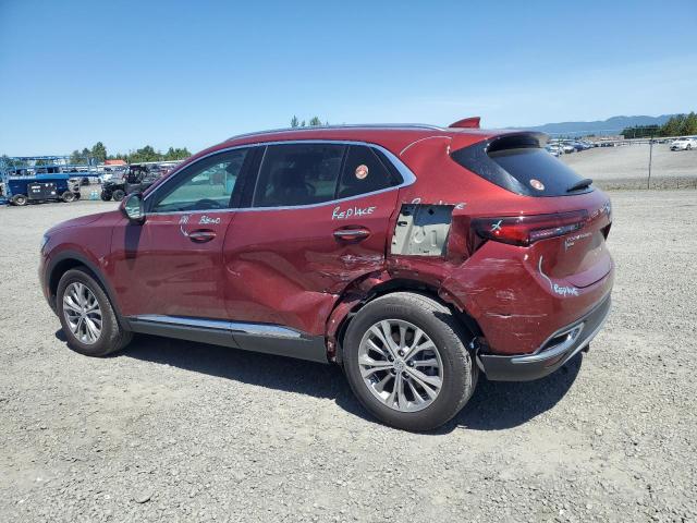 LRBFZMR45PD080703 - 2023 BUICK ENVISION PREFERRED MAROON photo 2