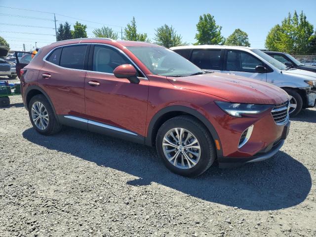 LRBFZMR45PD080703 - 2023 BUICK ENVISION PREFERRED MAROON photo 4