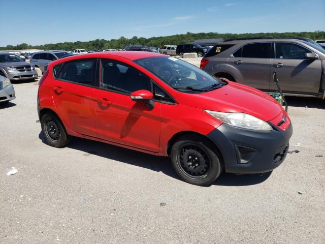 3FADP4EJ1DM150357 - 2013 FORD FIESTA SE RED photo 4