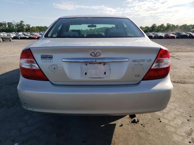 4T1BF30K64U069571 - 2004 TOYOTA CAMRY LE SILVER photo 6