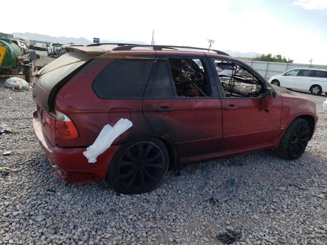 5UXFA93555LE82765 - 2005 BMW X5 4.8IS RED photo 3