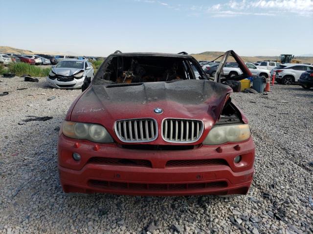 5UXFA93555LE82765 - 2005 BMW X5 4.8IS RED photo 5