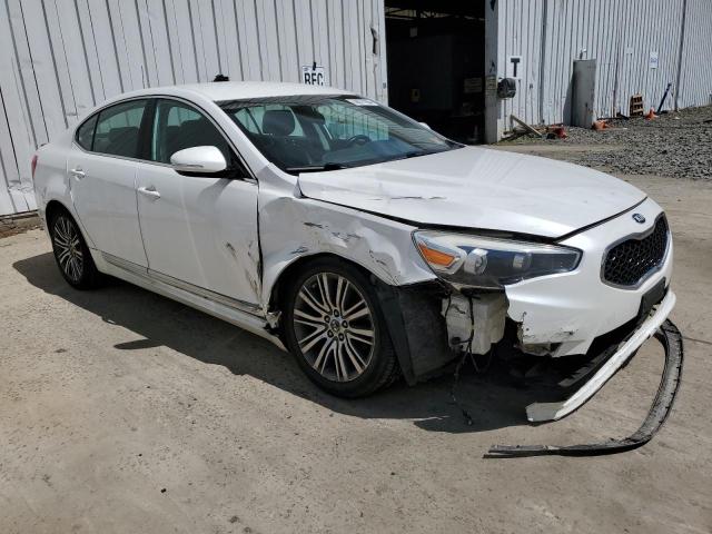 KNALN4D76E5132491 - 2014 KIA CADENZA PREMIUM WHITE photo 4